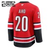 Carolina Hurricanes Hockeydrakt Anniversary Fanatics Premium Sebastian Aho Rød Tredje - Barn